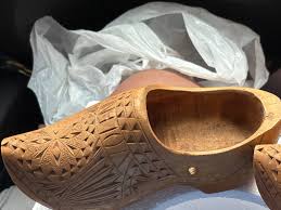 Vintage wooden clogs 4 (35) Like new | Mercari