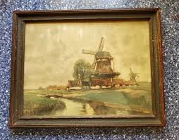 LOT SET 2 WILLIAM RITSCHEL ORIGINAL VINTAGE ART PRINT ...