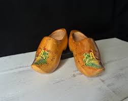 Vintage Hand-painted Child's Size Dutch Wooden Shoes Stamped Made in Holland - Etsy