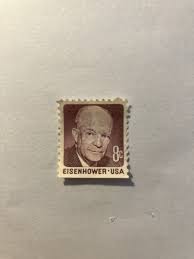 President Eisenhower USA 8 Cent Postage Stamp - Purple Rare Antique | eBay