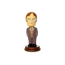 The Office Dwight Schrute Bobblehead Collectible Figure | Stands 5.5 Inches Tall - Walmart.com