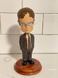 The Office Dwight Schrute Bobblehead Figure Universal Network TV Brown Suit 7” - Etsy Australia