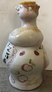 Italian Female Decanter / Vase | Chairish