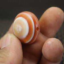 Tibetan Buddhism Old Agate Heavenly Eyes Totem Dzi Bead Necklace Pendant G164 | eBay