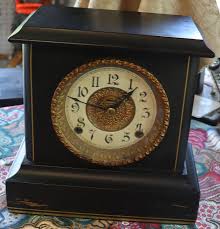 Vintage Ingraham Desk Top Clock With Pendulum No Key. Works. - Etsy