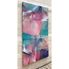 Vintage Bold Colorful Abstract Painting For Sale at 1stDibs