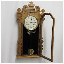 Ingraham Wall Clock Made For The Kroeber Clock Co New York. For Sale at Ruby Lane