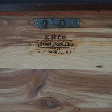 Antique Edwardian Ed Roos Cedar Lined Carved Walnut Chest with Certificate c1930 at 1stDibs | ed roos cedar chest, roos cedar chest models, roos chest