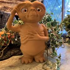 Vintage E.T. THE EXTRATERRESTRIAL 10" Hand-Made, Folk Art ...