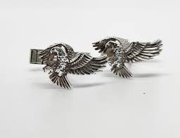 Fly Like An Eagle Cufflinks – Boris Litwin Jewelry