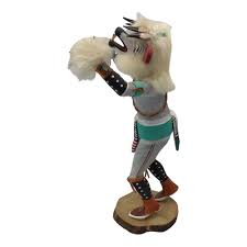 Sold at Auction: Native American Hopi White Bear Kachina by ...