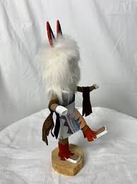 Authentic Vintage Wolf Dancing Kachina Doll Navajo Native ...