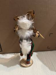 VTg 6” Navajo Indian Hand Craft Hawk Kachina Mesa Verde Co ...