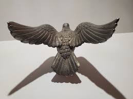 Vintage Hood Ornament Pierce Arrow Eagle Arrows Radiator Cap ...