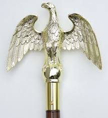 US Flag Factory 7 Inch Metal Eagle Ornament Aluminum for ...