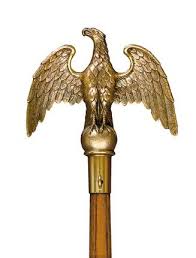 11" Brass Eagle - Emerson Usa Flags