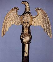 7 in. Gold Eagle Ornament, Brass Plated Aluminum Casting ...