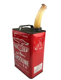 Vintage 1 Gallon Steel Gasoline Can EAGLE Wellsburg WV ...