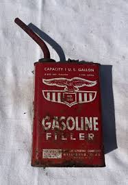 Vintage EAGLE No. 1001 Gasoline Filler 1-Gallon Metal Gas ...