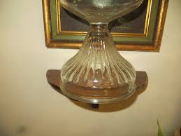 Clear Glass Oil Lamp Part Font Replacement. - Etsy