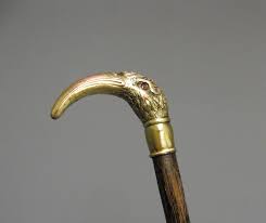 Dandy" cane with eagle-head knob - Old canes | Antikeo