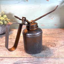 Antique Metal Oil Can: Pistol Grip Pump, Pint Capacity - Etsy Ireland