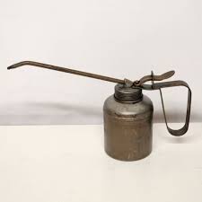 Plews Antique Metal Oil Can Pistol Grip Pump Thumb Oiler Pint Pat No 2595118 - Etsy