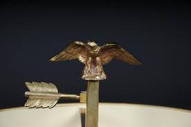 Antique Desk Lamp / Table Lamp Empire circa 1900, Gold ...