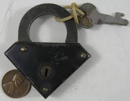 Antique Small Lock Pat Feb 25 1896 2 1/4” #6 | eBay