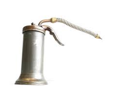 Vintage Eagle Flex Hose Oiler: Silver Brass Handle Pump ...