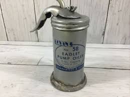 Vintage Eagle Eaglet No. 58 Pump Oiler 5 ounce Capacity Oil ...