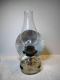 Antique Eagle Oil Lamp With Reflector - Etsy