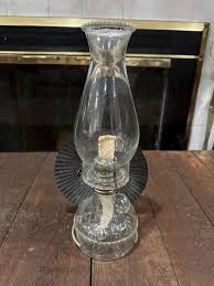 Antique Glass Oil Lamp - Estimated 100 Years Old - Etsy