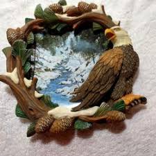 The Hamilton Collection Winters Flight Four Seasons Of The Eagle Special Edition Collectible Plate 1997 for Sale in Seffner, FL - OfferUp