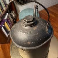 Antique EAGLE Railroad Oil Kerosene Can Short | Mercari
