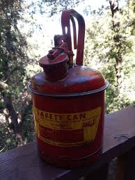 Vintage Eagle Safety Gas Can 1 GALLON, UI-10 S TYPE 1 Metal ...