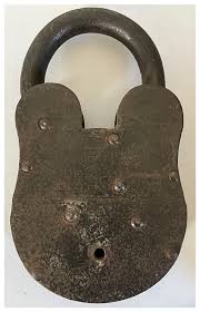 Very Large Antique 19th century Folk Art Iron and Brass ...