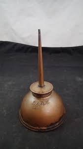 Vintage Eagle Thumb Pump Oiler Oil Can 3 1/2" dia Made In ...