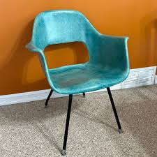 Mid Century Modern Fiberglass Chair - Etsy