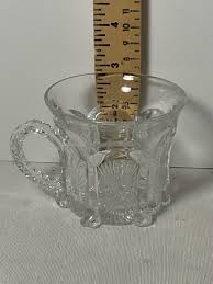 Decorative design vintage small glass cup/mug | eBay