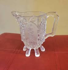 Antique Gillinder and Sons Twig-footed Creamer/pitcher, C ...