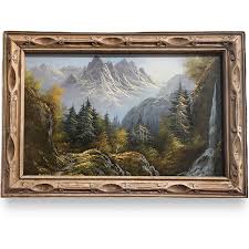 1980s Landscape Oil Painting | CollectiblesAndMoreInStore
