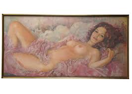 Sold at Auction: Leonard Jansen, LEO JANSEN: RECLINING NUDE