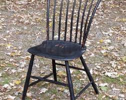 Comb Back 19th Century Windsor Chair Black Paint Pickup or ...