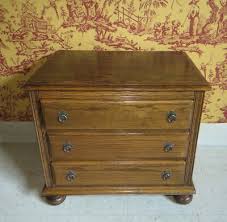 Ethan Allen Royal Charter Chairside Bedside Chest of 3 Drawers 16 9006 | eBay