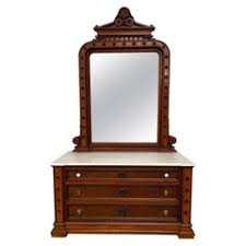 Edwardian Bureau Secretary 4 Drawers Chest with Original Mirror, circa 1920s For Sale at 1stDibs | shop 1920 antique dresser with mirror, edwardian dresser with mirror, 1920s dresser with mirror