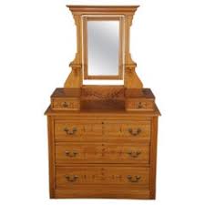 Antique Victorian Carved Pine Step Back Dresser and Mirror Glovebox Drawers Chest at 1stDibs | lightning mcqueen dresser, antique dresser with mirror on wheels, antique bureau with mirror