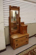 Sold at Auction: THREE-PIECE VICTORIAN BEDROOM FURNITURE SET