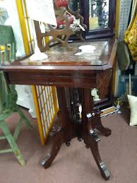 SALE* Eastlake Parlor End Table, Tennessee Marble Top, Good Antique Condition | eBay