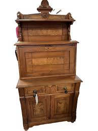 Antique Eastlake Dropfront Secretary Writing Desk | eBay